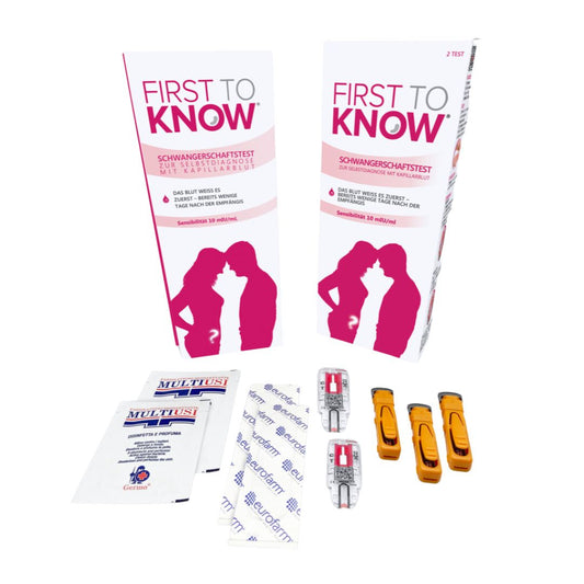 FIRST TO KNOW  2St - Schwangerschaftstest | SONDERPREIS