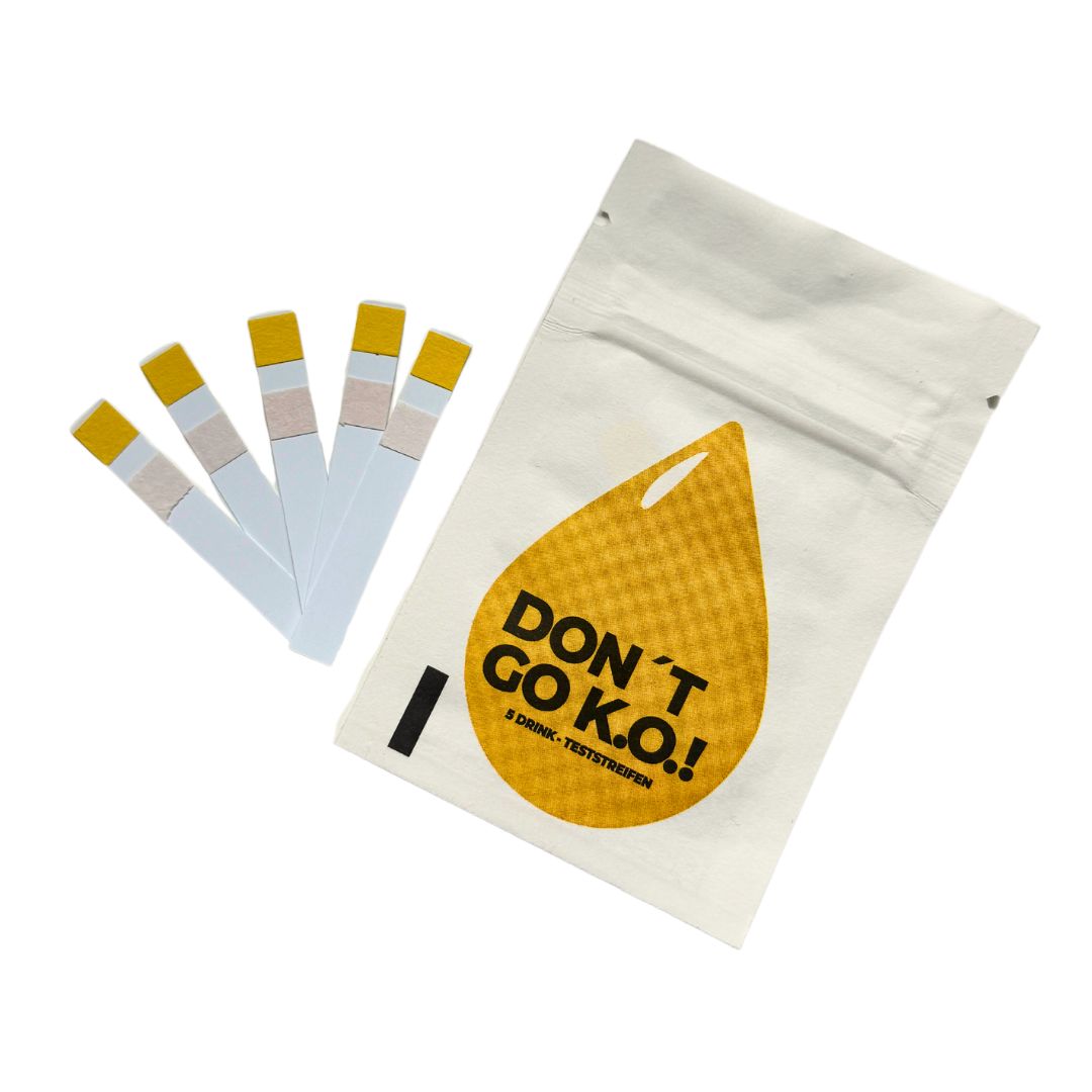 "DON'T GO K.O.!"-Teststreifen, 5 Streifen je Packung